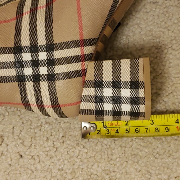 BURBERRY ARMDALE CHECK PLAID ANKLE BOOTS - Picture 14 of 14